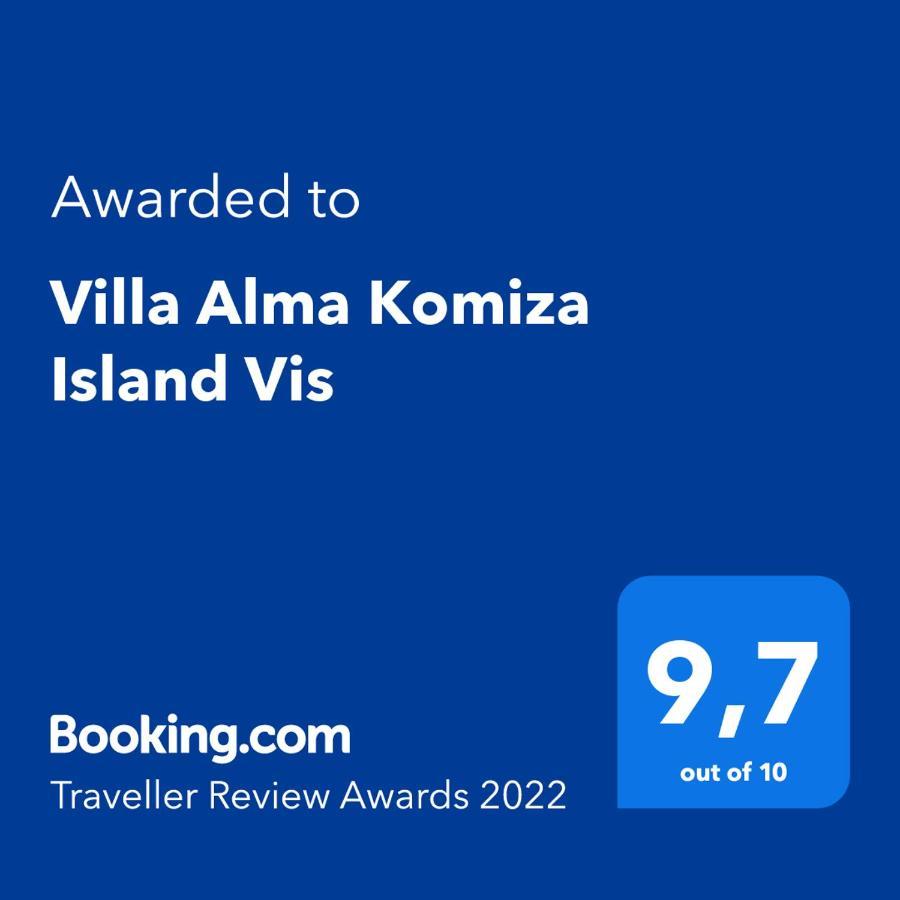 Villa Alma Komiza Island Vis Eksteriør billede